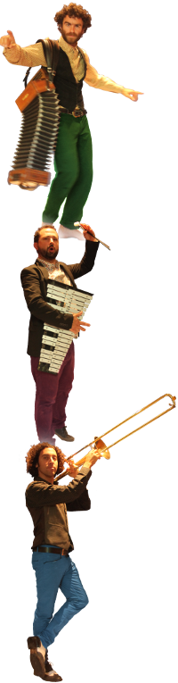 de haut en bas: Raf,Guillaume,JeanBaptiste,Lea